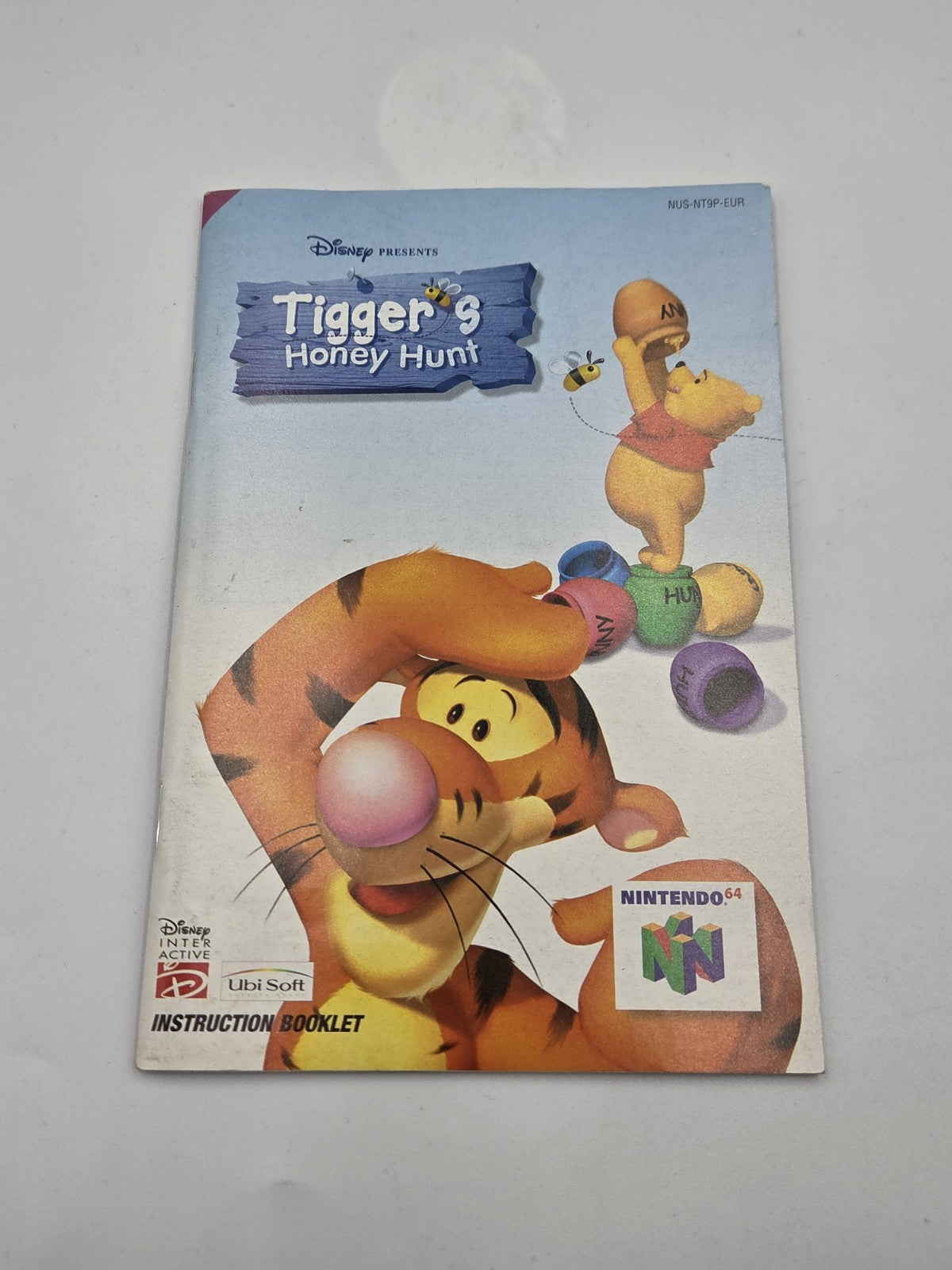 N64 Nintendo 64 Disney's Tigger's Honey Hunt mit OVP und Anleitung EUR