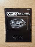 Nintendo Game Boy Advance Konsole  Bedienungsanleitung Instruction Booklet EUR