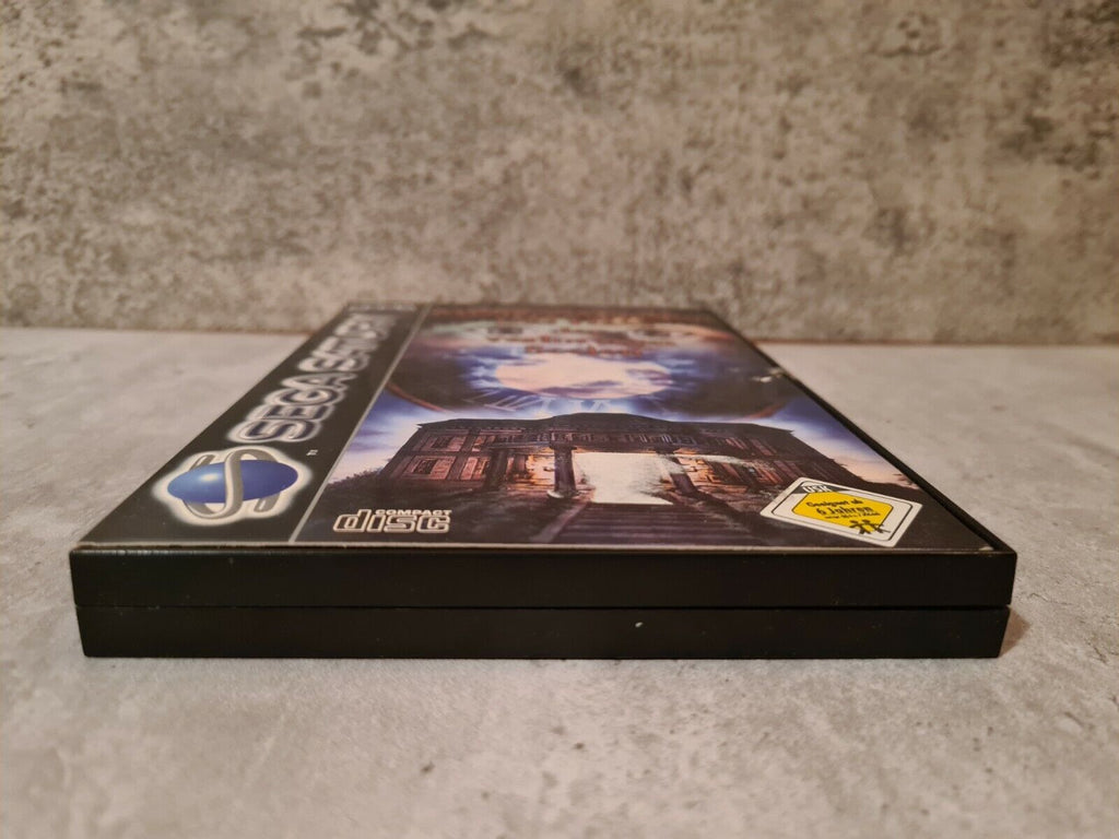Sega Saturn Mystery Mansion Das Haus der verlorenen Seelen + OVP und Anleitung - T-Retro-Games 