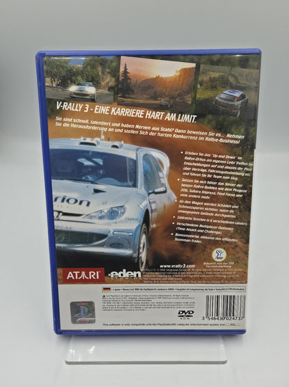 PS2 Playstation 2 V-Rally 3 mit OVP und Anleitung Deutsch