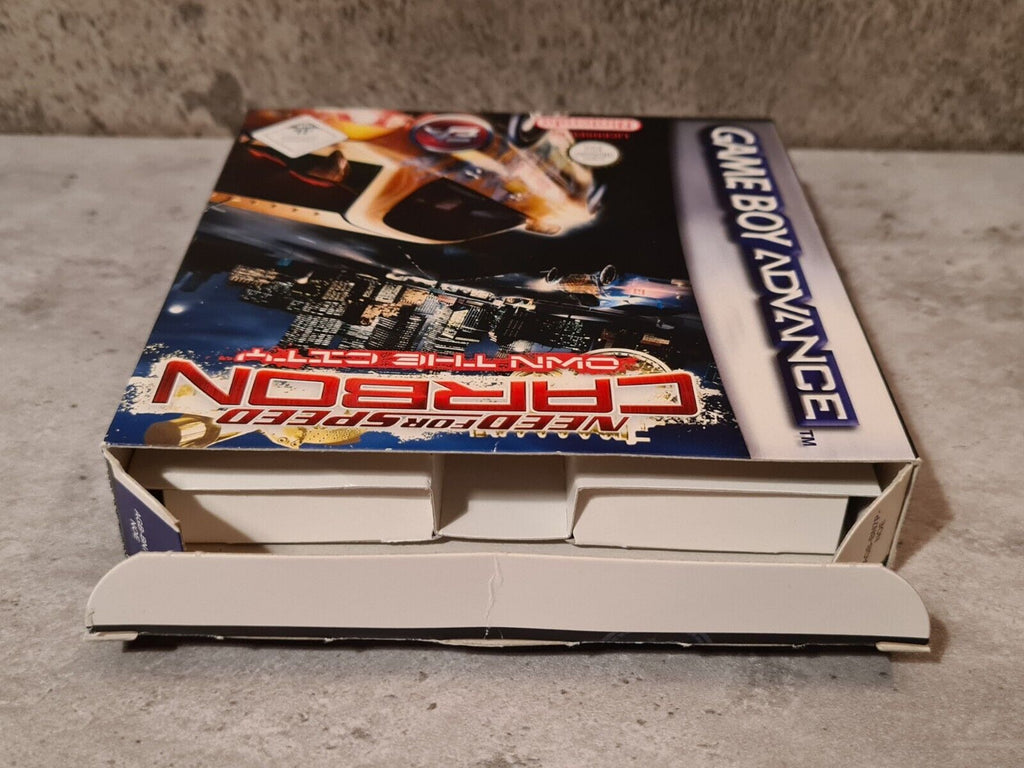 Gameboy Advance Need for Speed Carbon Own The City mit OVP und Anleitung NOE - T-Retro-Games 