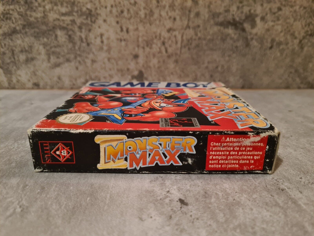 Nintendo Game Boy Classic Monster Max mit OVP und Anleitung FRG - T-Retro-Games 