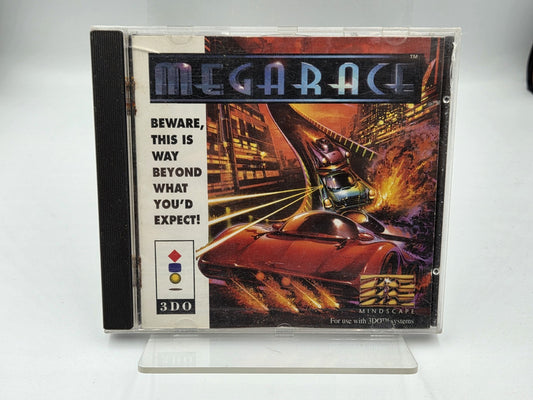 3DO Spiel Megarace mit OVP und Anleitung Englisch