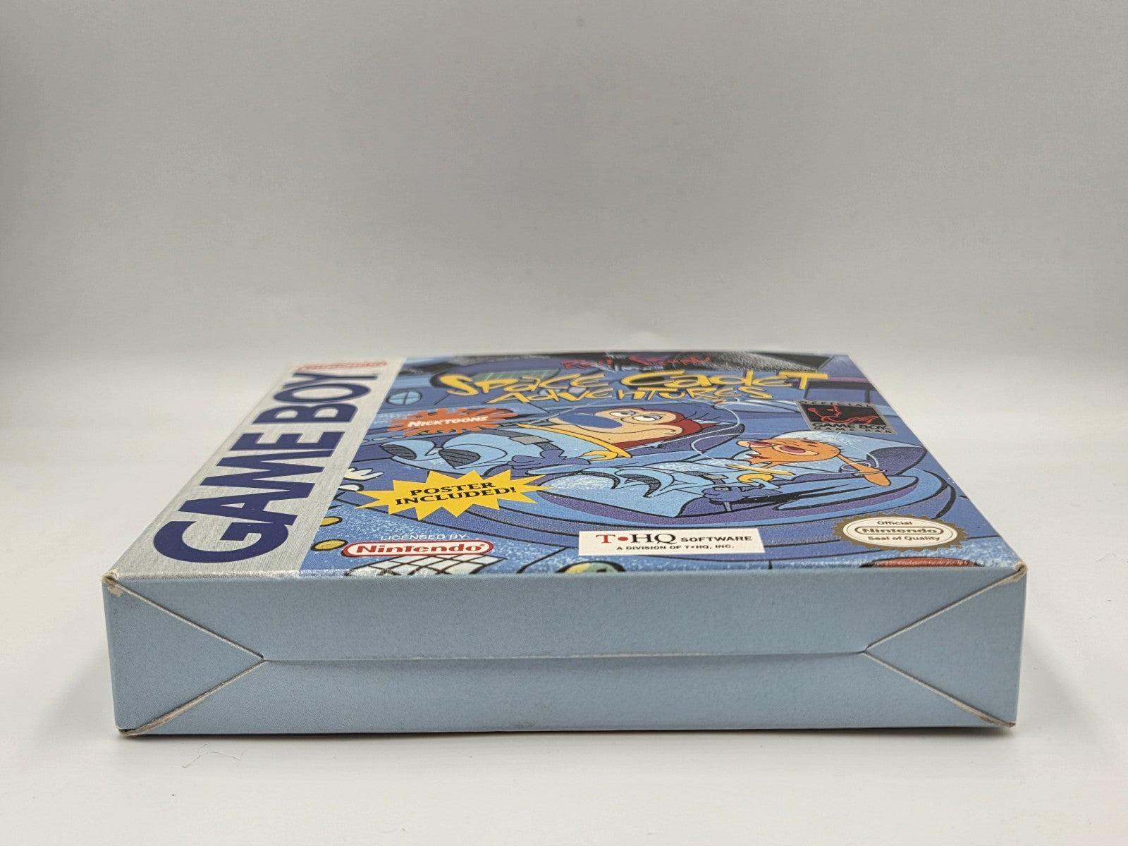 Game Boy The Ren & Stimpy Show Space Cadet Adventures +OVP+ Anleitung + Poster 