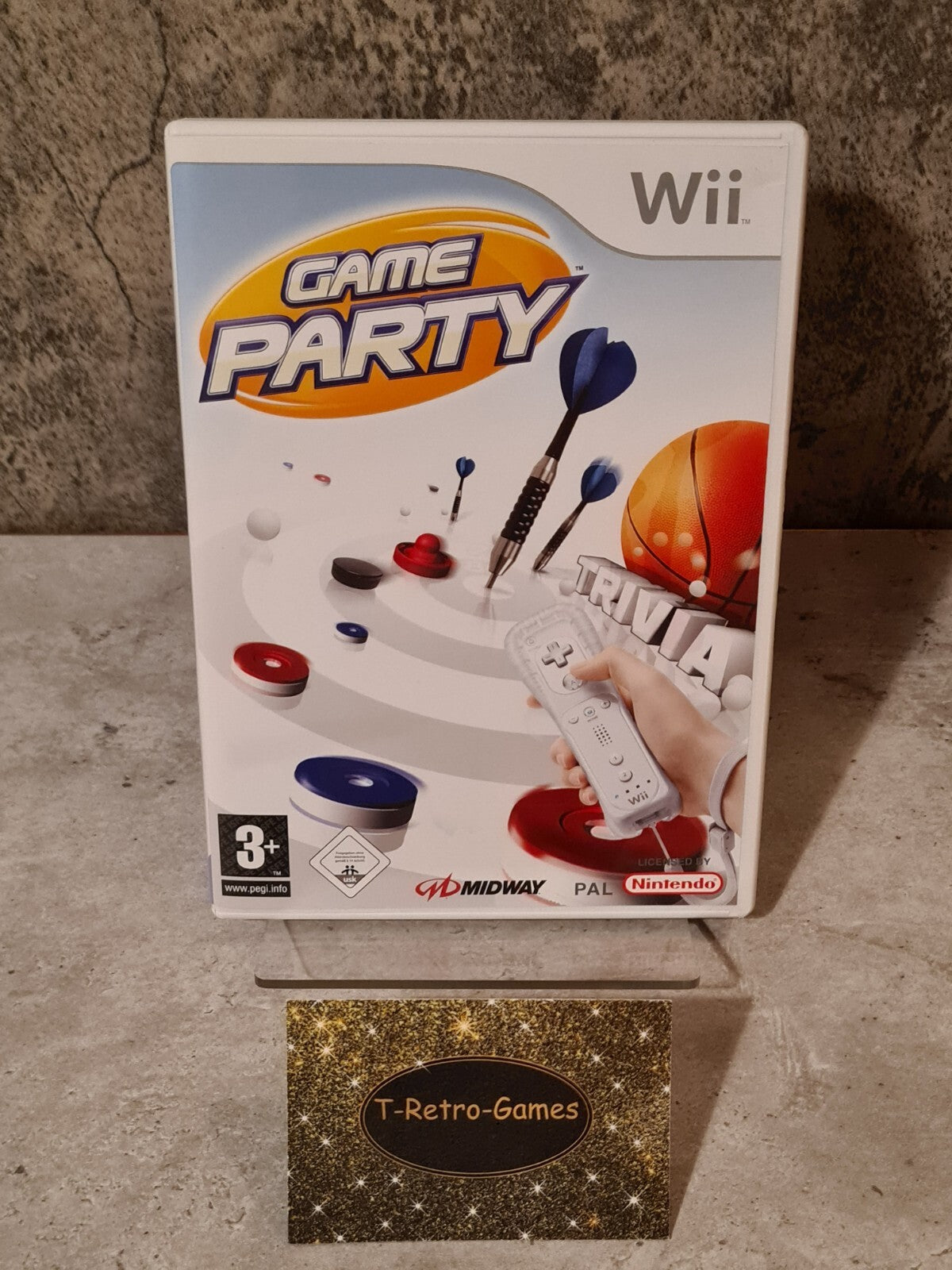 Nintendo Wii Spiel Game Party mit OVP und Anleitung EUU