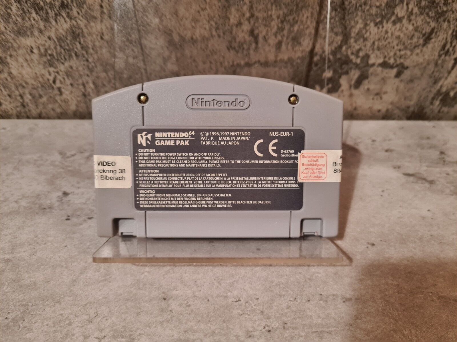 N64 Nintendo 64 Operation Winback EUR Modul - T-Retro-Games 