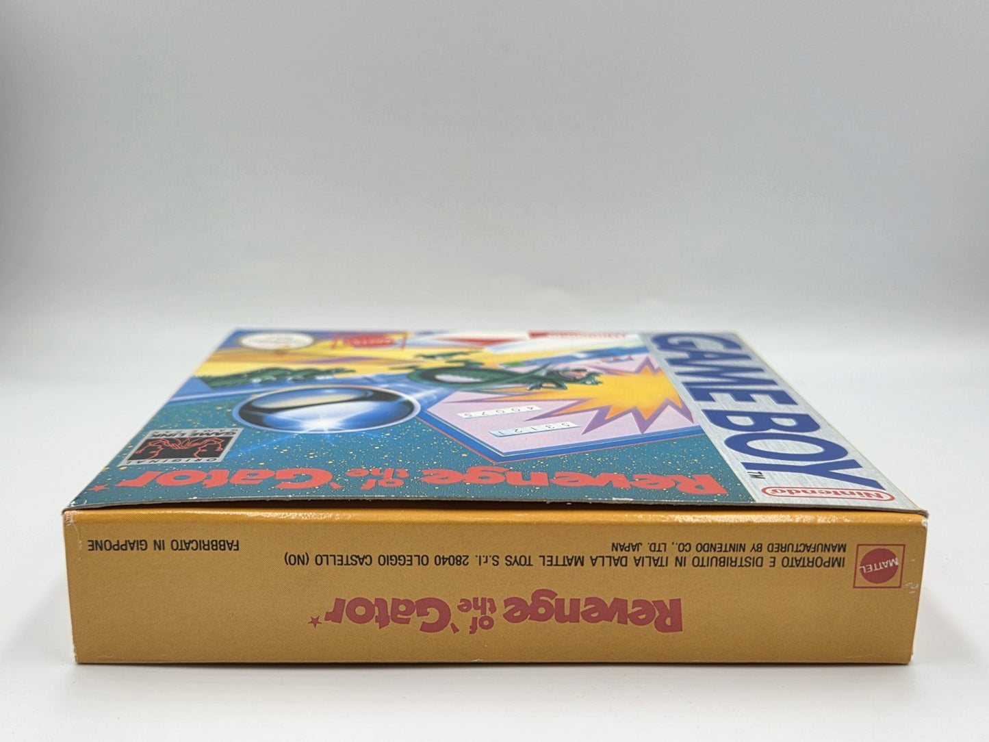 Nintendo Game Boy Classic Spiel Revenge of the Gator mit OVP und Anleitung ITA