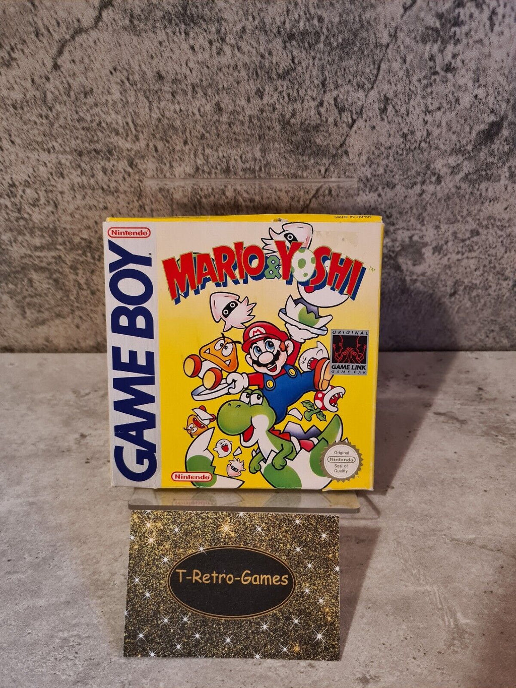 Nintendo Game Boy Classic Mario & Yoshi mit OVP und Anleitung UKV - T-Retro-Games 