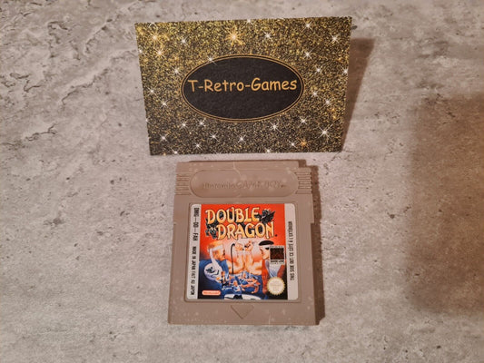 Nintendo Game Boy Classic Spiel Double Dragon Modul FAH - T-Retro-Games 
