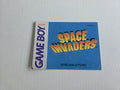 Nintendo Game Boy Classic Space Invaders Spielanleitung Instruction Booklet NOE
