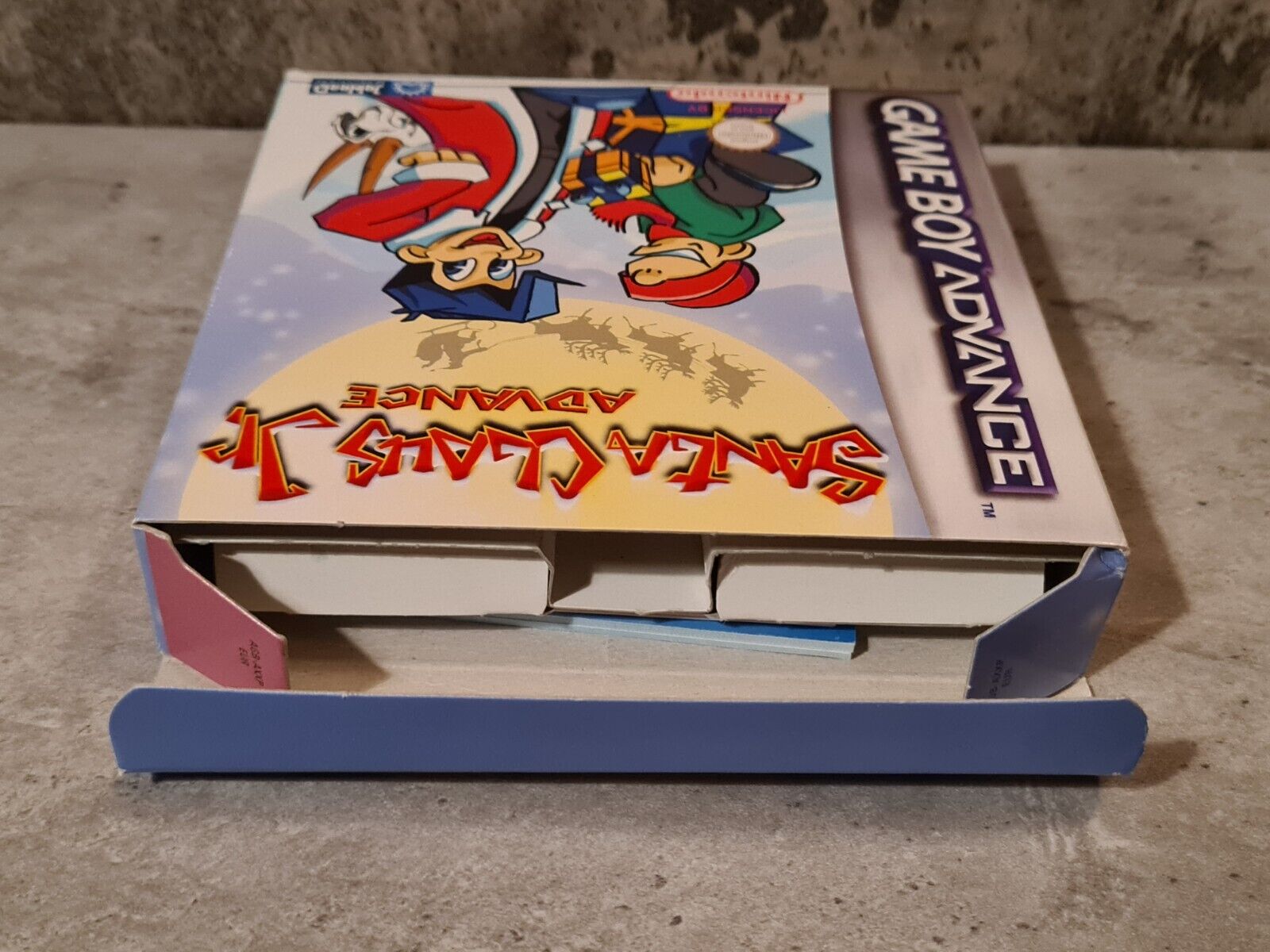 Nintendo Game Boy Advance Santa Claus Jr. Advance mit OVP und Anleitung EUR - T-Retro-Games 