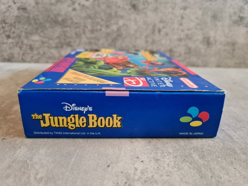 SNES Super Nintendo Disney's The Jungle Book mit OVP und Anleitung NUKV - T-Retro-Games 