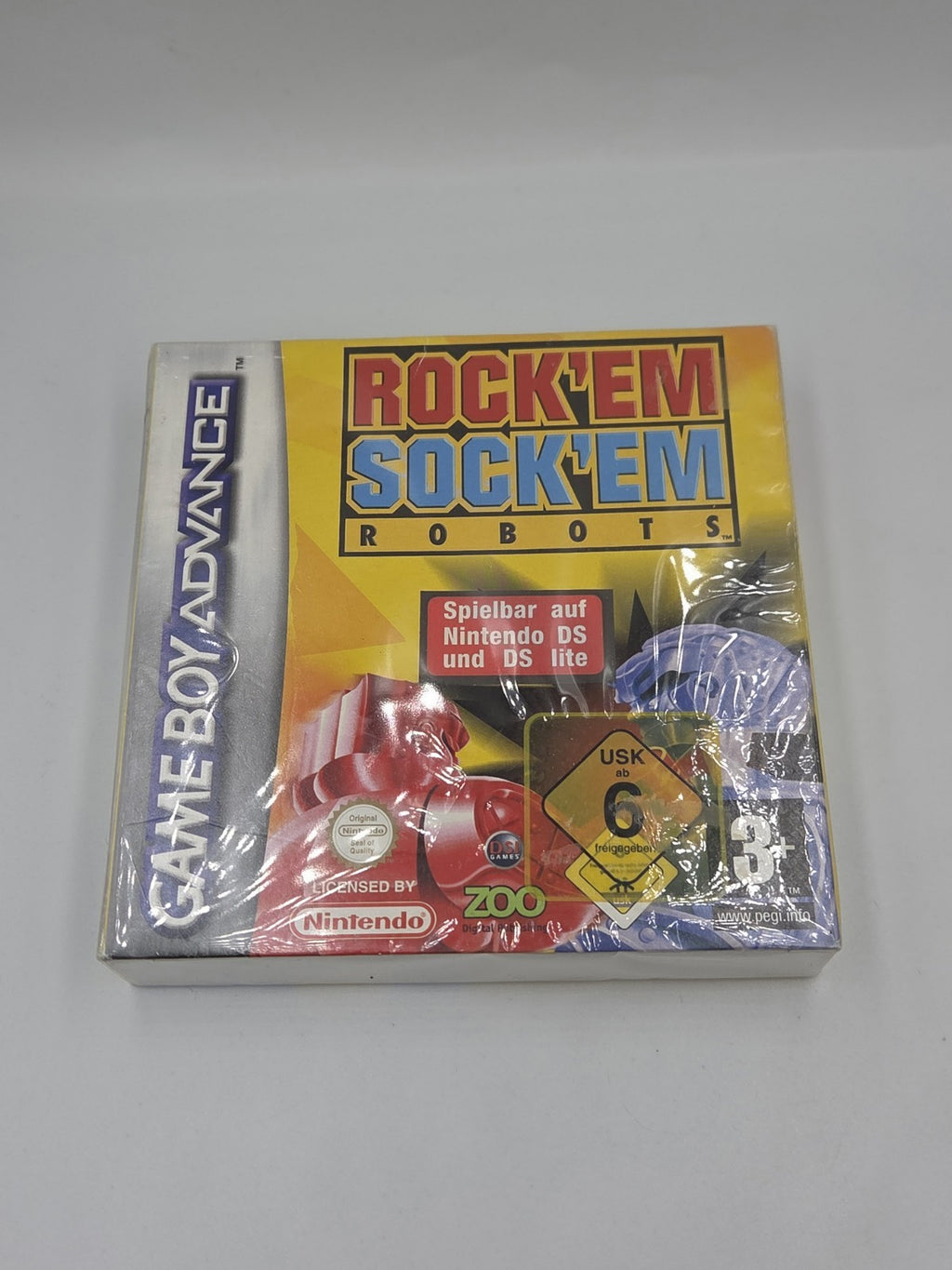 Nintendo Game Boy Advance Rock'em Sock'em Robots EUR Sealed  Neu
