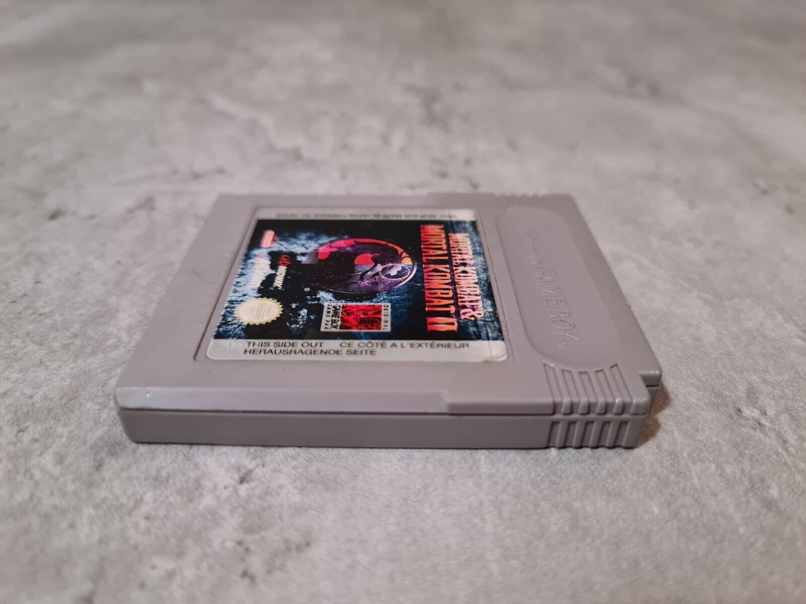 Nintendo Gameboy Classic Spiel Mortal Kombat & Mortal Kombat II Modul EUR - T-Retro-Games 