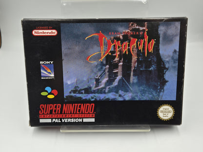 SNES Super Nintendo Spiel Bam Stoker's Dracula mit OVP und Anleitung ITA