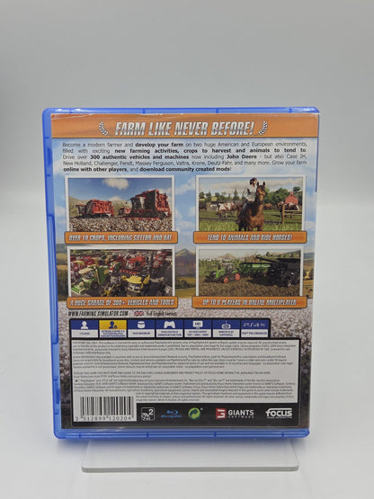 PS4 Playstation 4 Spiel Farming Simulator 19 mit OVP und Anleitung  Deutsch