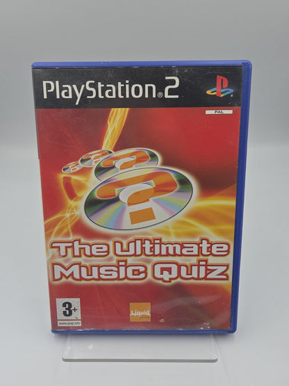 PS2 Playstation 2 Spiel The Ultimate Music Quiz mit OVP und Anleitung