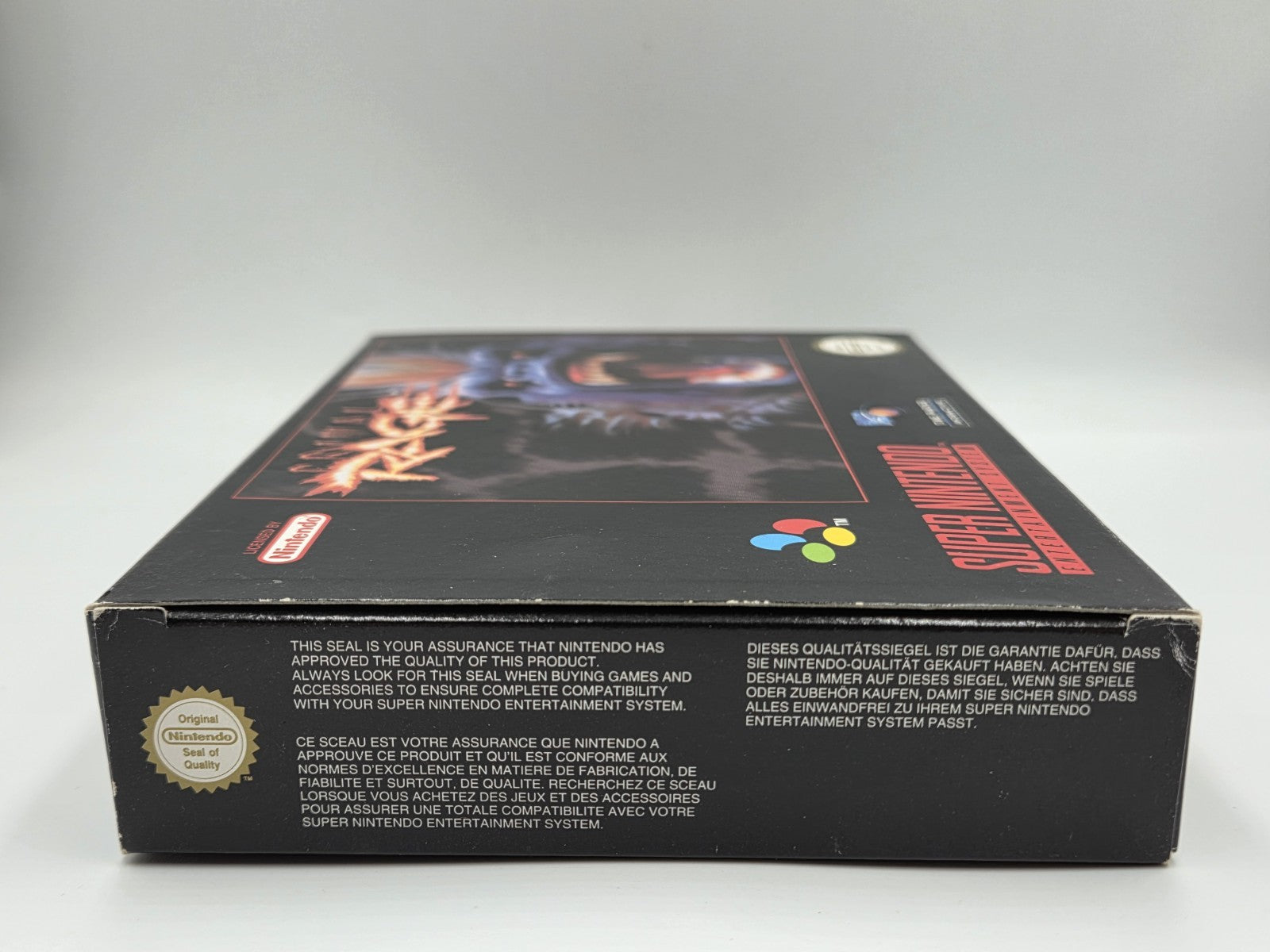 SNES Super Nintendo Primal Rage mit OVP und Anleitung EUR