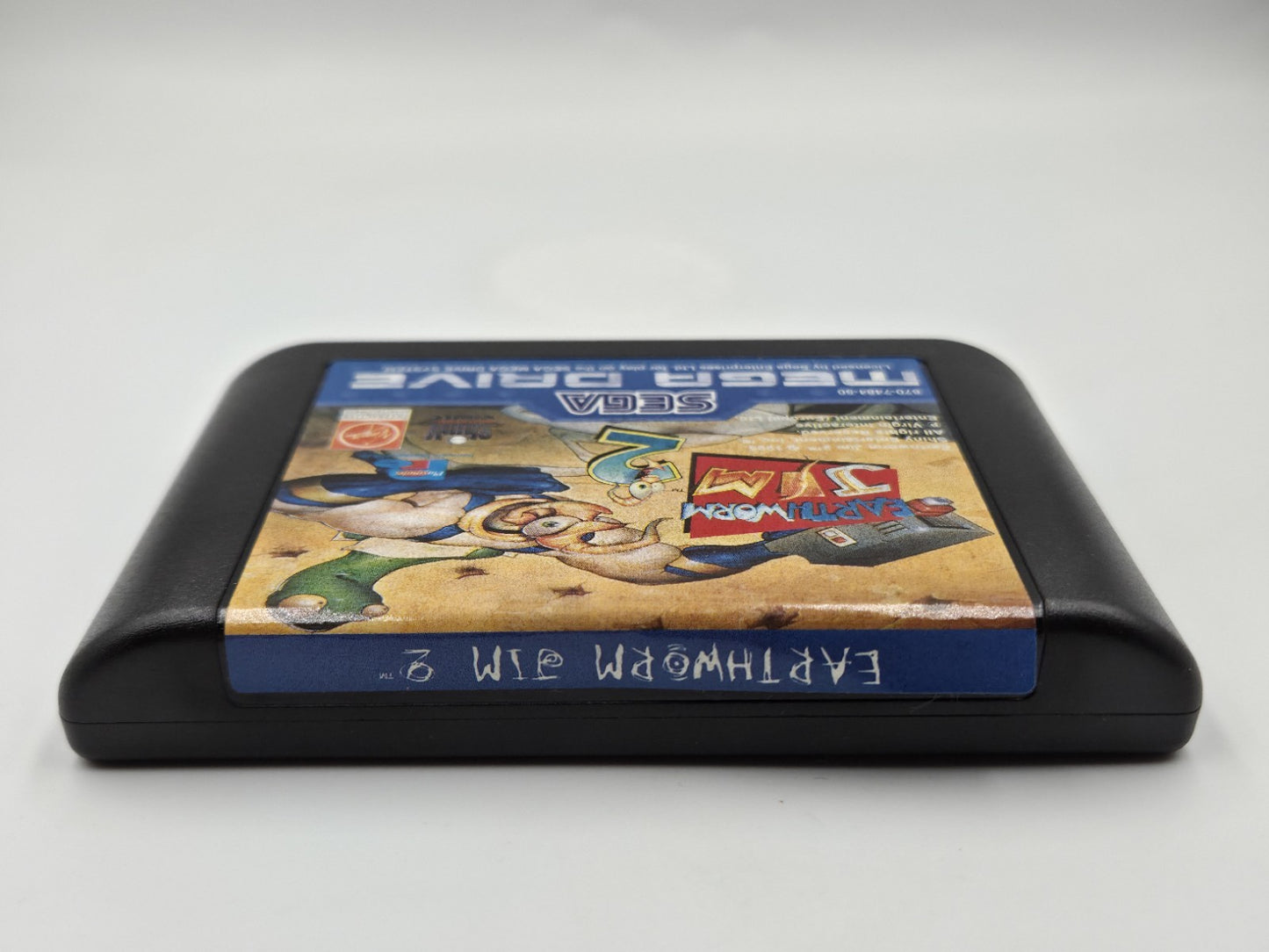 Sega Mega Drive Spiel Earthworm Jim 2 mit OVP und Anleitung Multi Language 