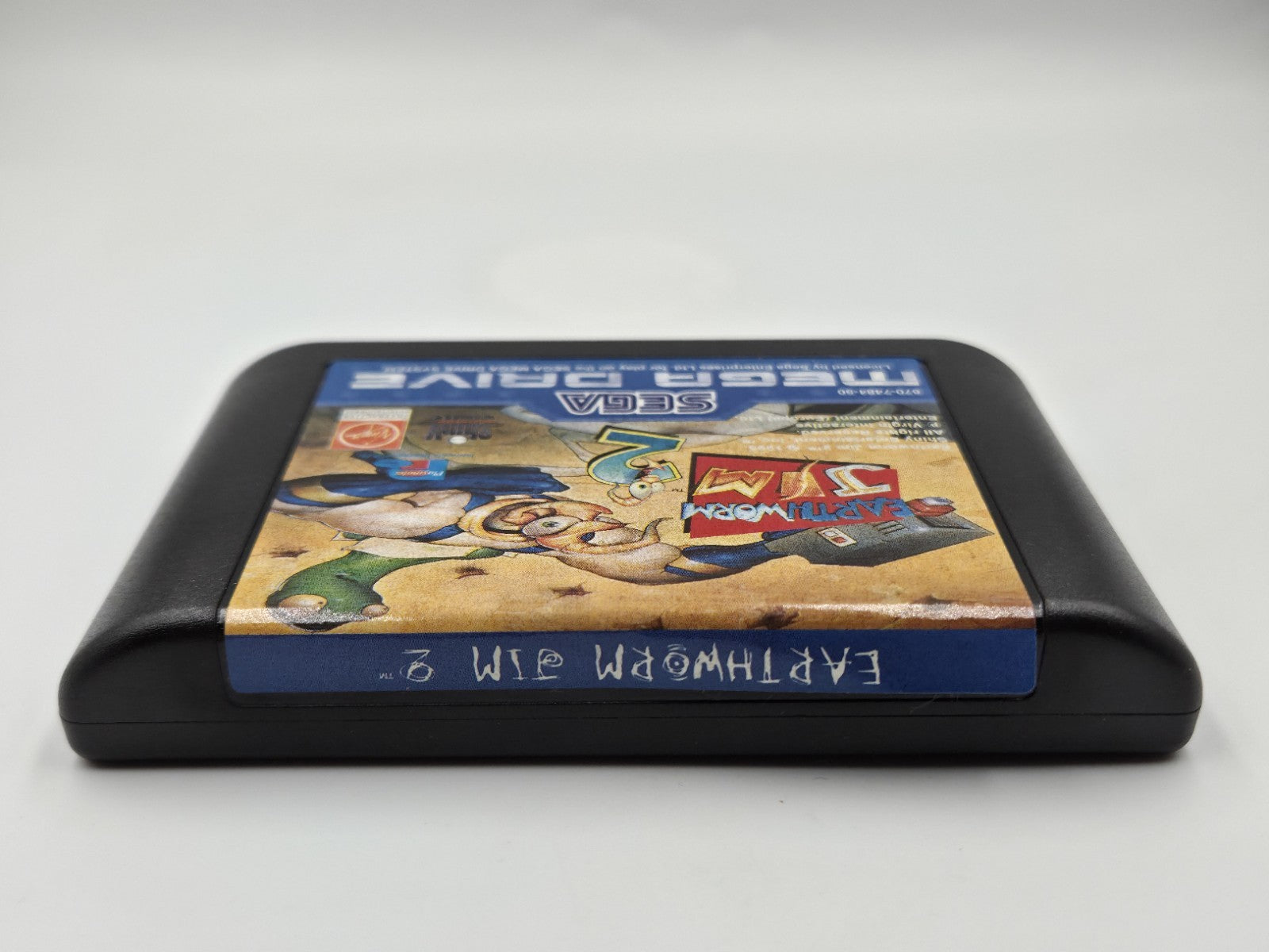 Sega Mega Drive Spiel Earthworm Jim 2 mit OVP und Anleitung Multi Language 