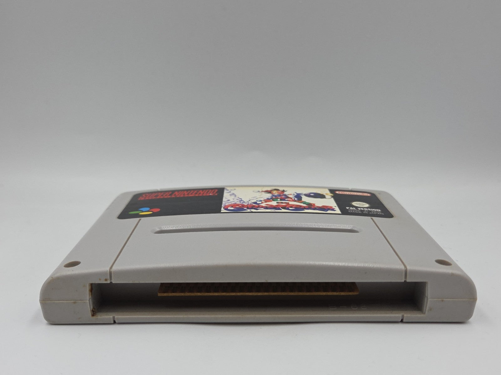 SNES Super Nintendo Spiel Kid Klown in Crazy Chase Modul NOE