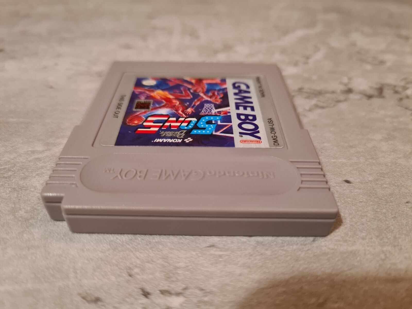 Nintendo Gameboy Classic Spiel Double Dribble 5 on 5 Modul USA - T-Retro-Games 