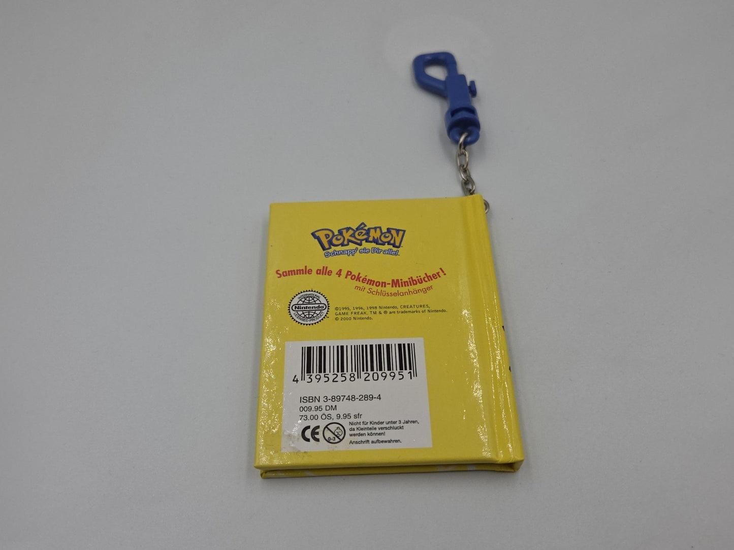 4 Pokemon Mini Bücher Feuer Wasser Elektro Normale Pokemon Nintendo