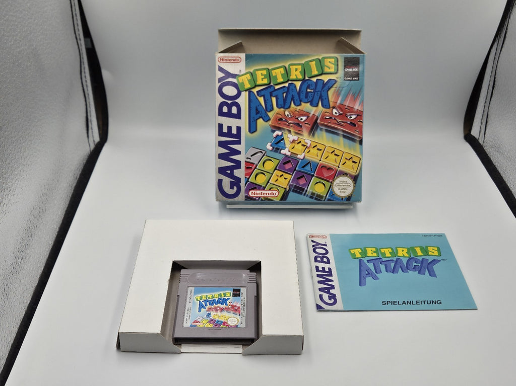 Nintendo Game Boy Classic Spiel Tetris Attack mit OVP und Anleitung NOE