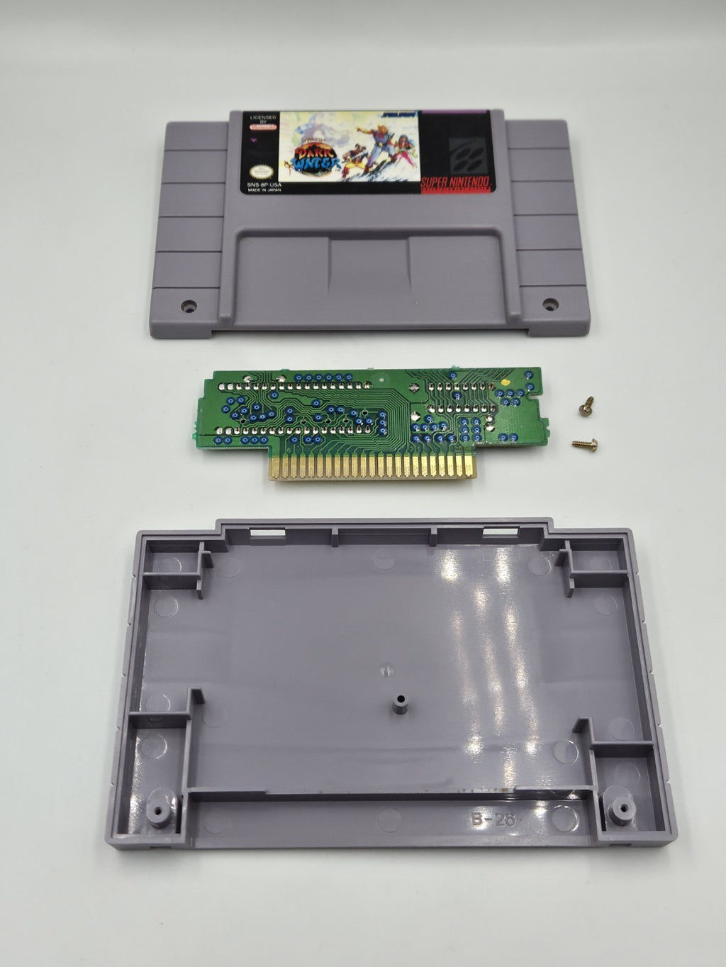 SNES Super Nintendo The Pirates of Dark Water NTSC USA Modul