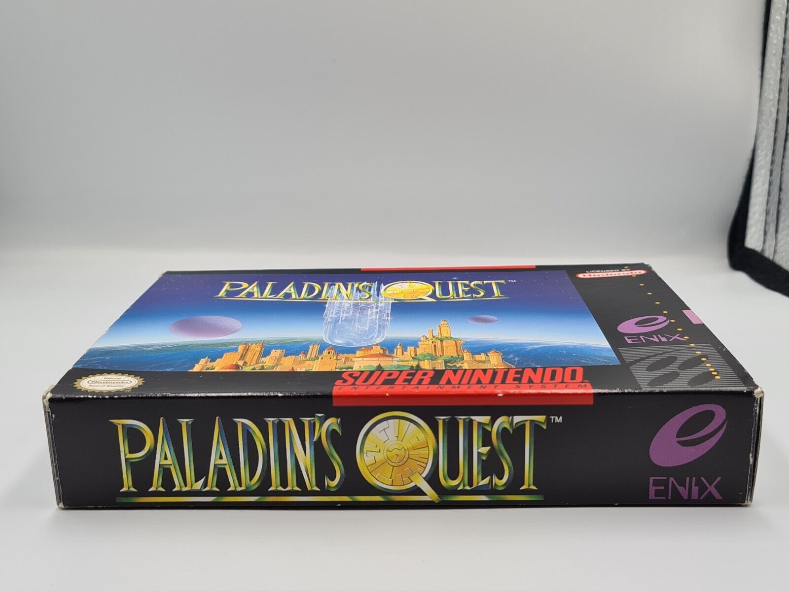 SNES Super Nintendo Paladin's Quest mit OVP und Anleitung + Karte NTSC-USA - T-Retro-Games 