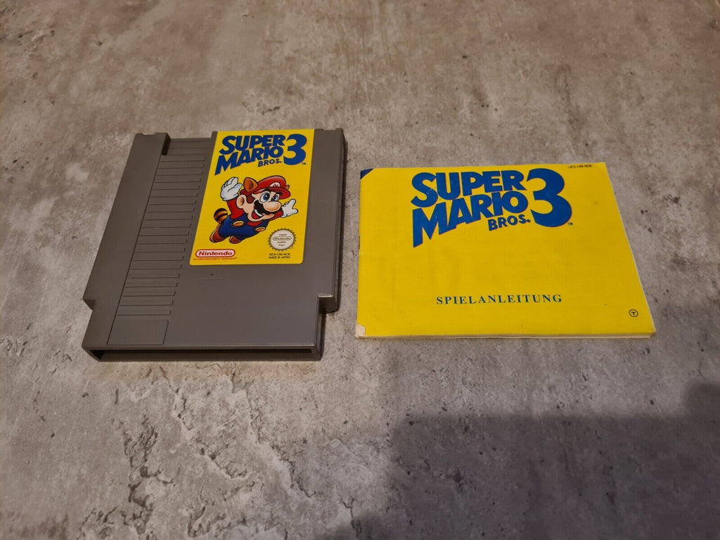 NES Super Mario Bros. 3 mit OVP und Anleitung NOE - T-Retro-Games 
