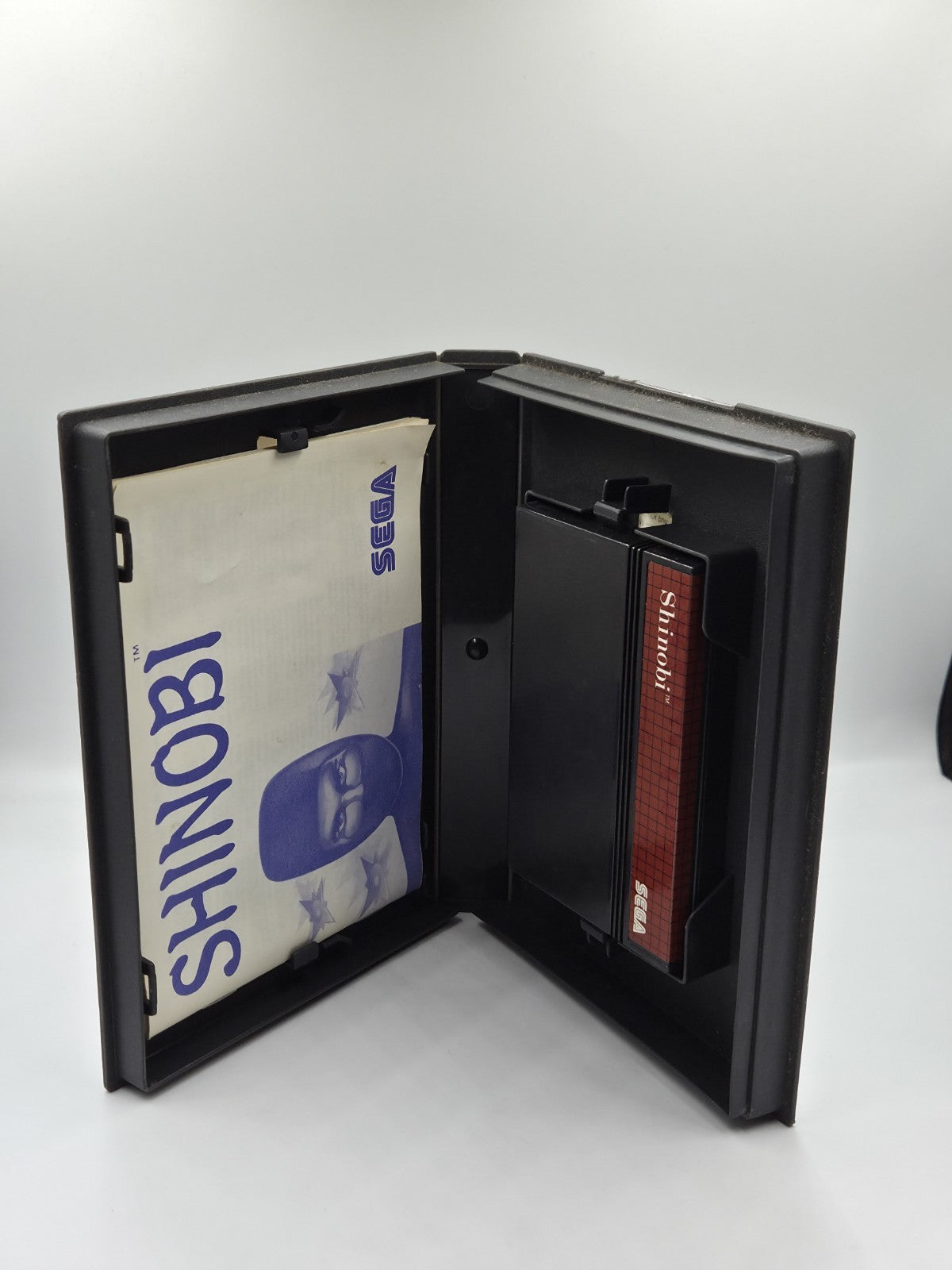 Sega Master System Spiel Shinobi mit OVP und Anleitung Multi Language 