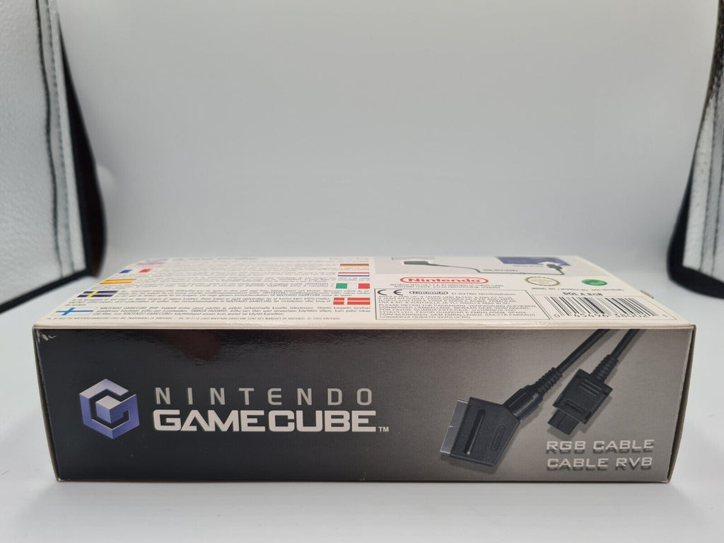 Nintendo GameCube RGB Cable Cable RVB Kabel DOL-013 EUR OVP - T-Retro-Games 