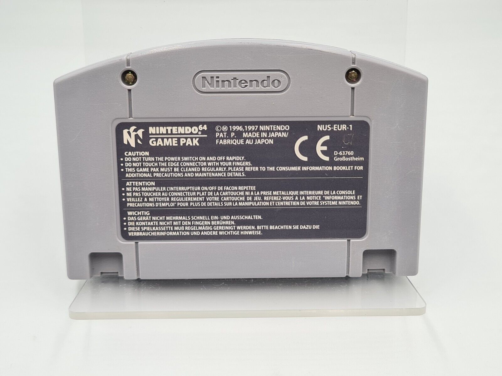 N64 Nintendo 64 Rampage World Tour Modul EUR - T-Retro-Games 
