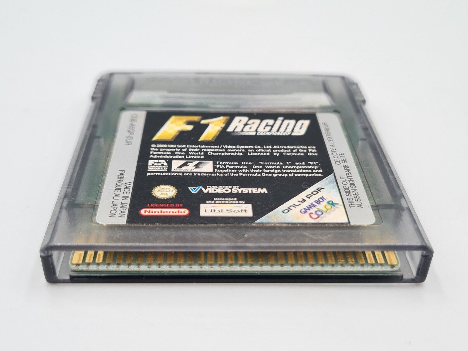Nintendo Game Boy Color F1 Racing Championship Modul EUR - T-Retro-Games 