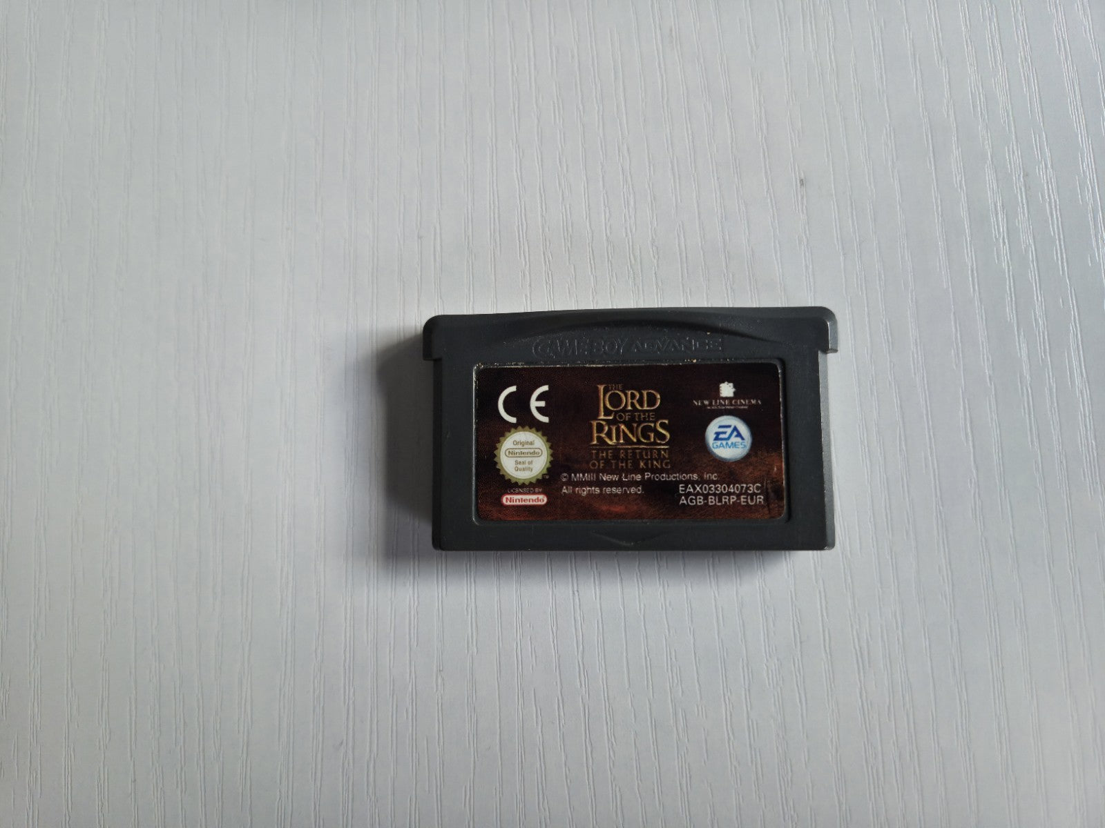 Nintendo Game Boy Advance The Lord of The Rings The Return of The King Modul EUR