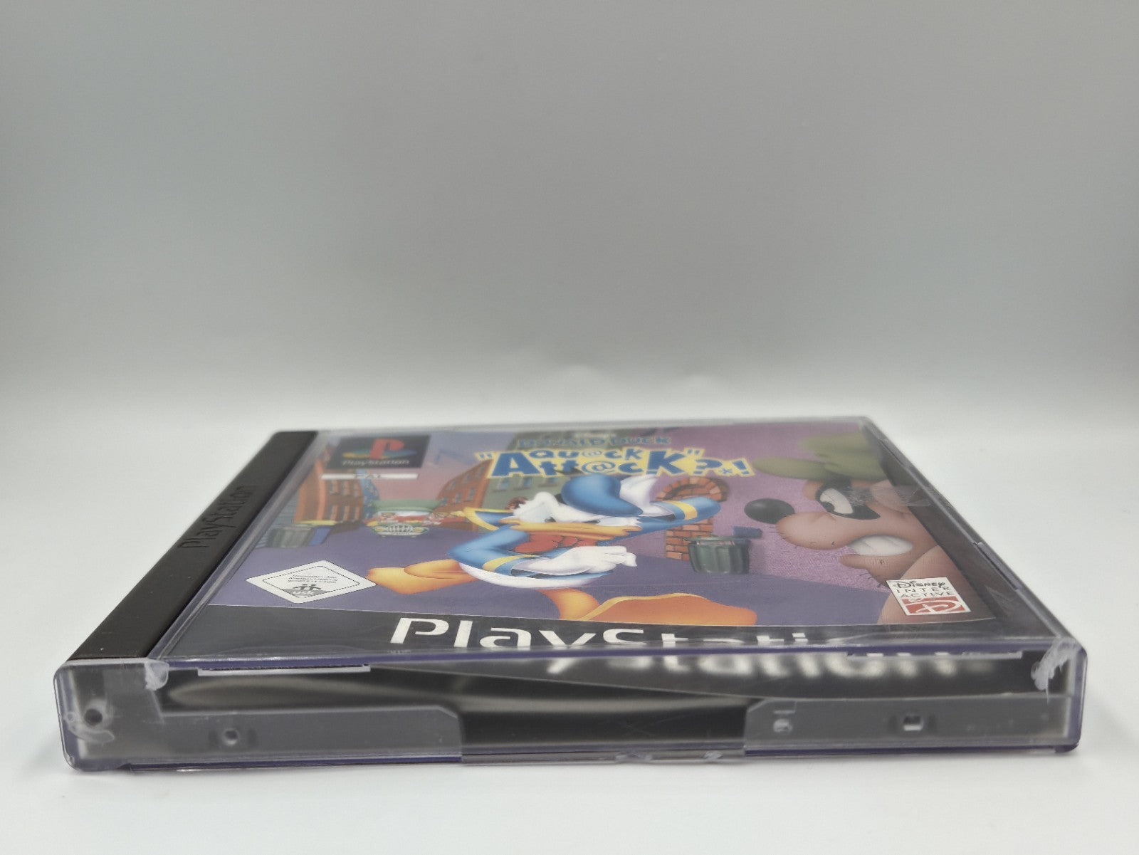 PS1 Spiel Disney's Donald Duck Quack Attack mit OVP und Anleitung Deutsch