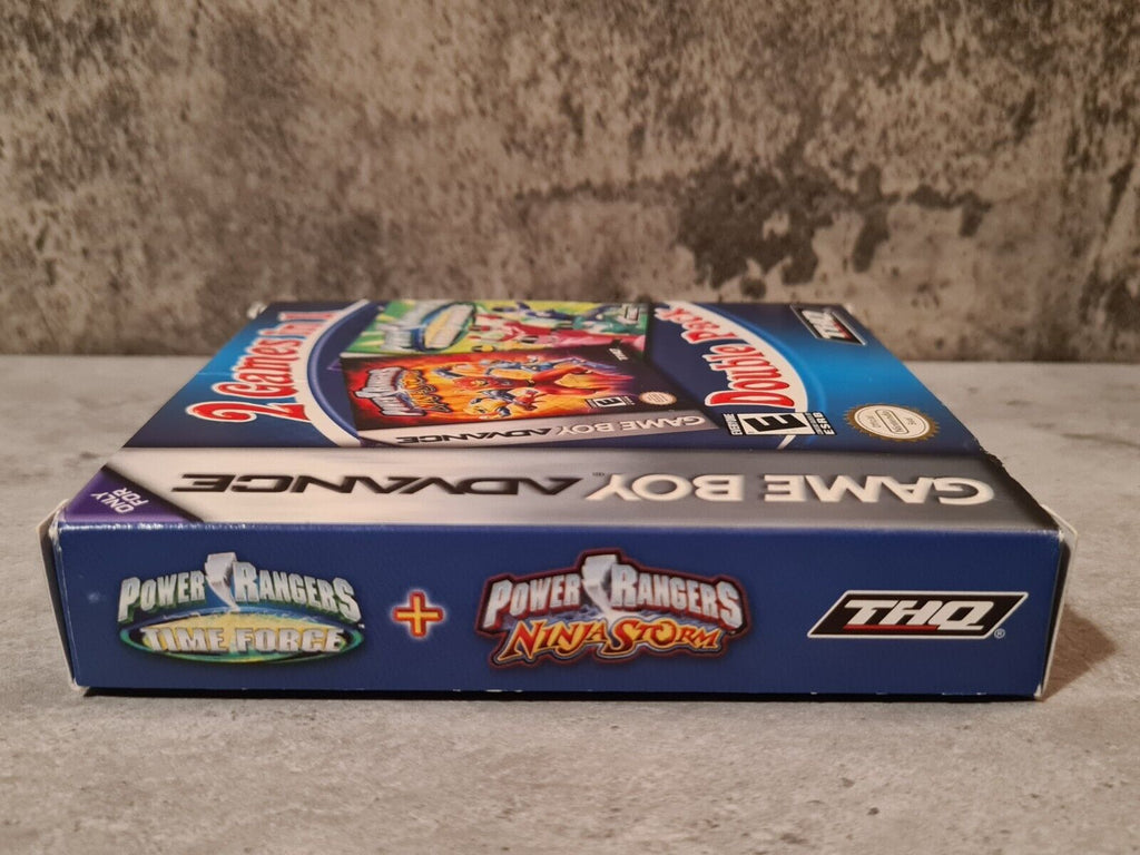 Gameboy Advance Power Rangers 2 Games in 1 Double Pack mit OVP und Anleitung USA - T-Retro-Games 