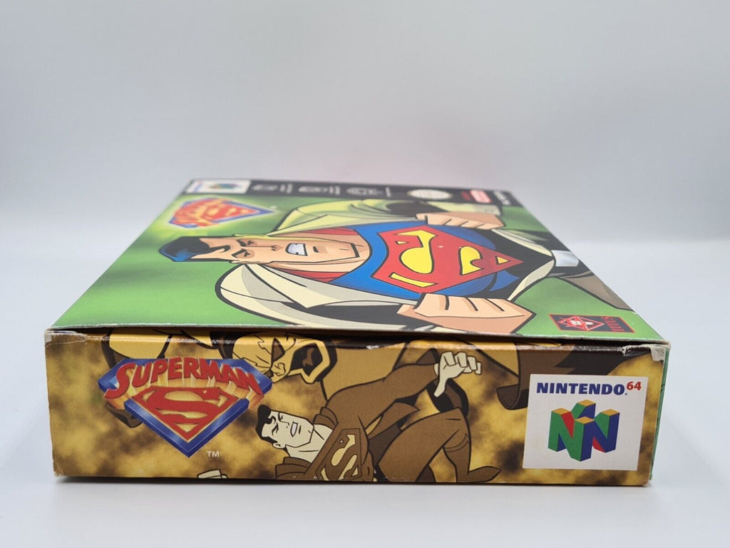 N64 Nintendo 64 Superman mit OVP und Anleitung + Poster EUR - T-Retro-Games 