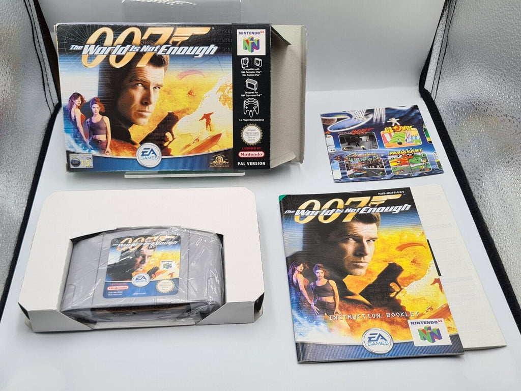 N64 Nintendo 64 007 The World is Not Enough mit OVP und Anleitung UKV - T-Retro-Games 