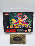 SNES Super Nintendo Power Rangers mit OVP und Anleitung EUR - T-Retro-Games 