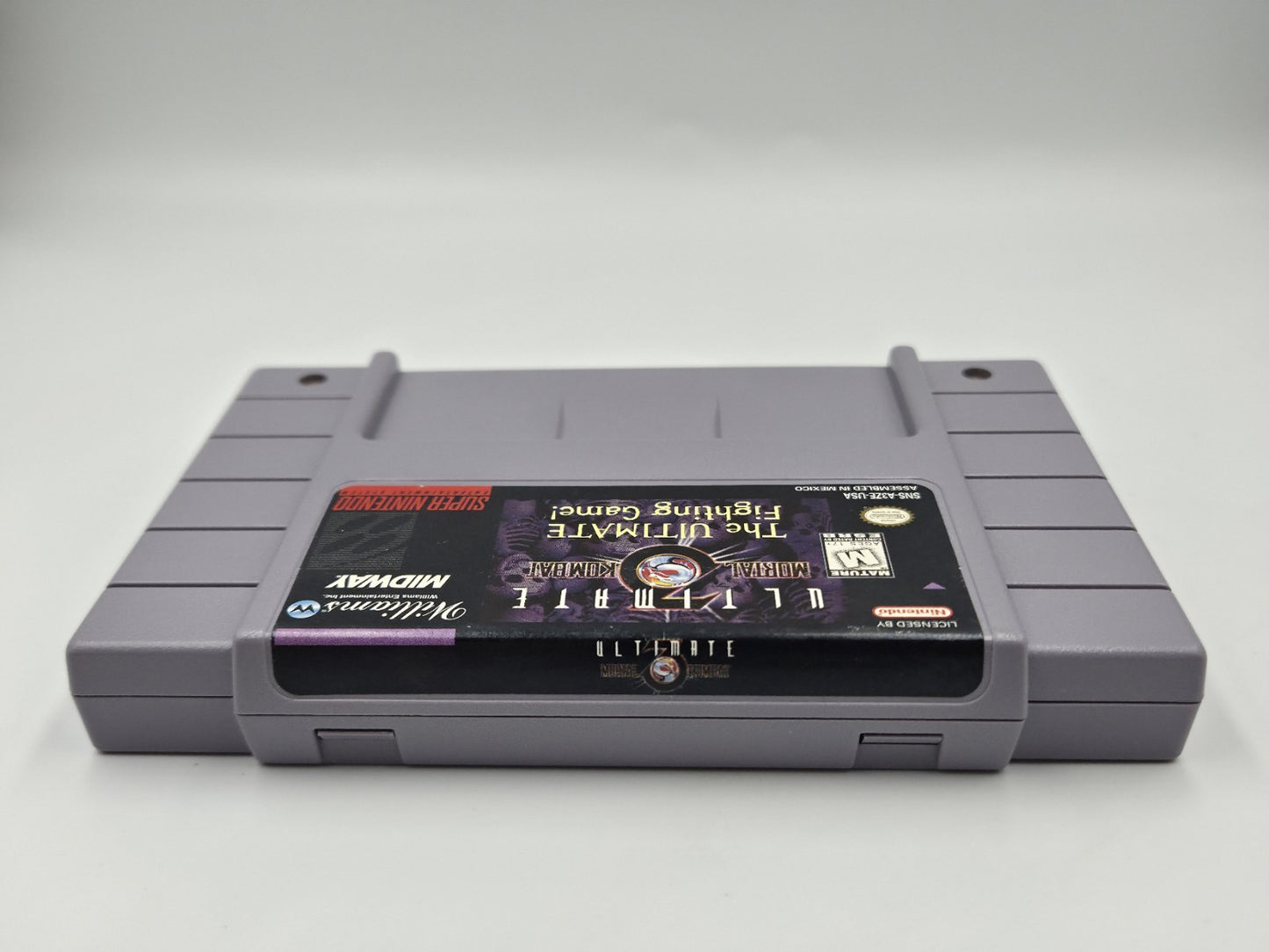 SNES Super Nintendo Ultimate Mortal Kombat 3 mit OVP und Anleitung NTSC USA