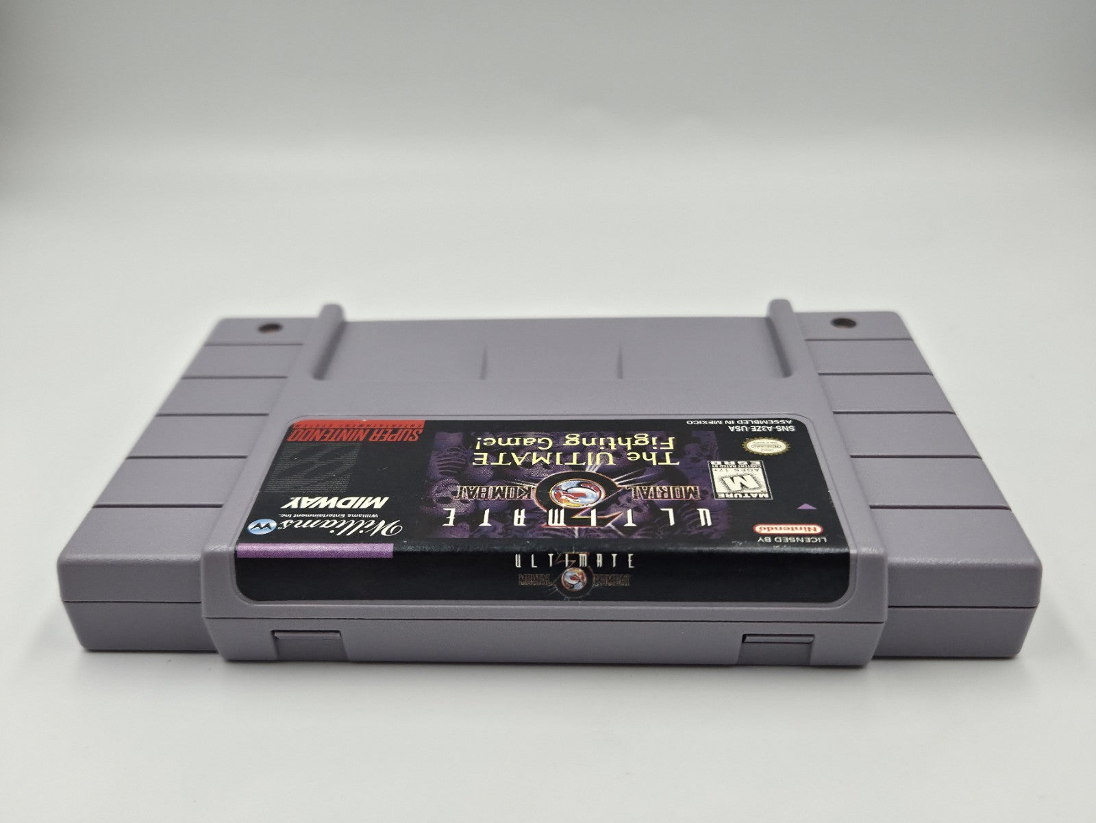 SNES Super Nintendo Ultimate Mortal Kombat 3 mit OVP und Anleitung NTSC USA