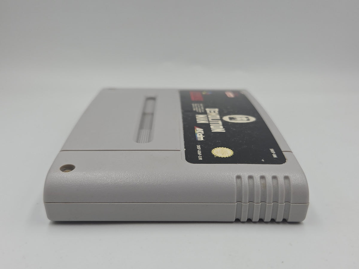 SNES Super Nintendo Spiel Demolition Man Modul EUR