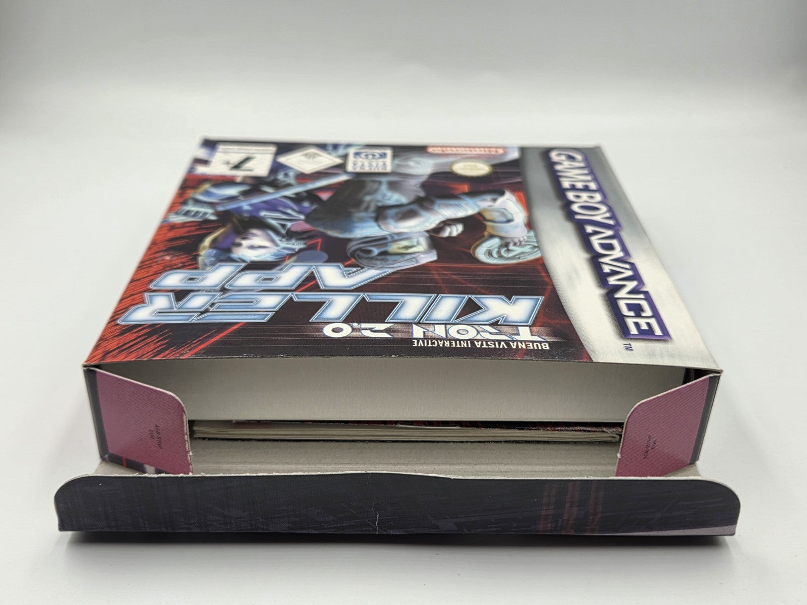 Nintendo Game Boy Advance Tron 2.0 Killer APP mit OVP und Anleitung EUR