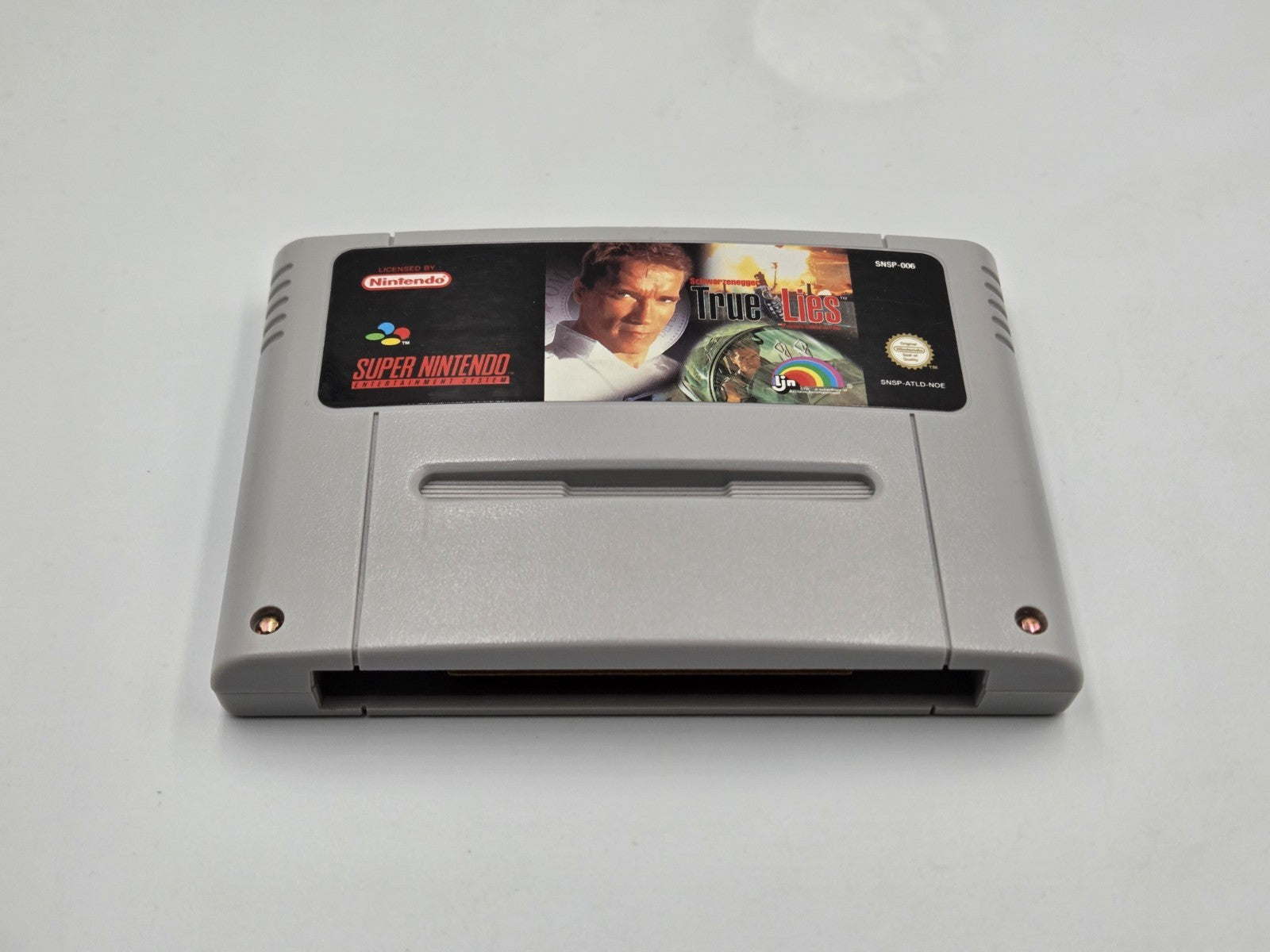 SNES Super Nintendo True Lies mit OVP und Anleitung NOE