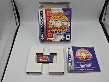 Nintendo Game Boy Advance Hamtaro Ham-Ham Games mit OVP und Anleitung EUR