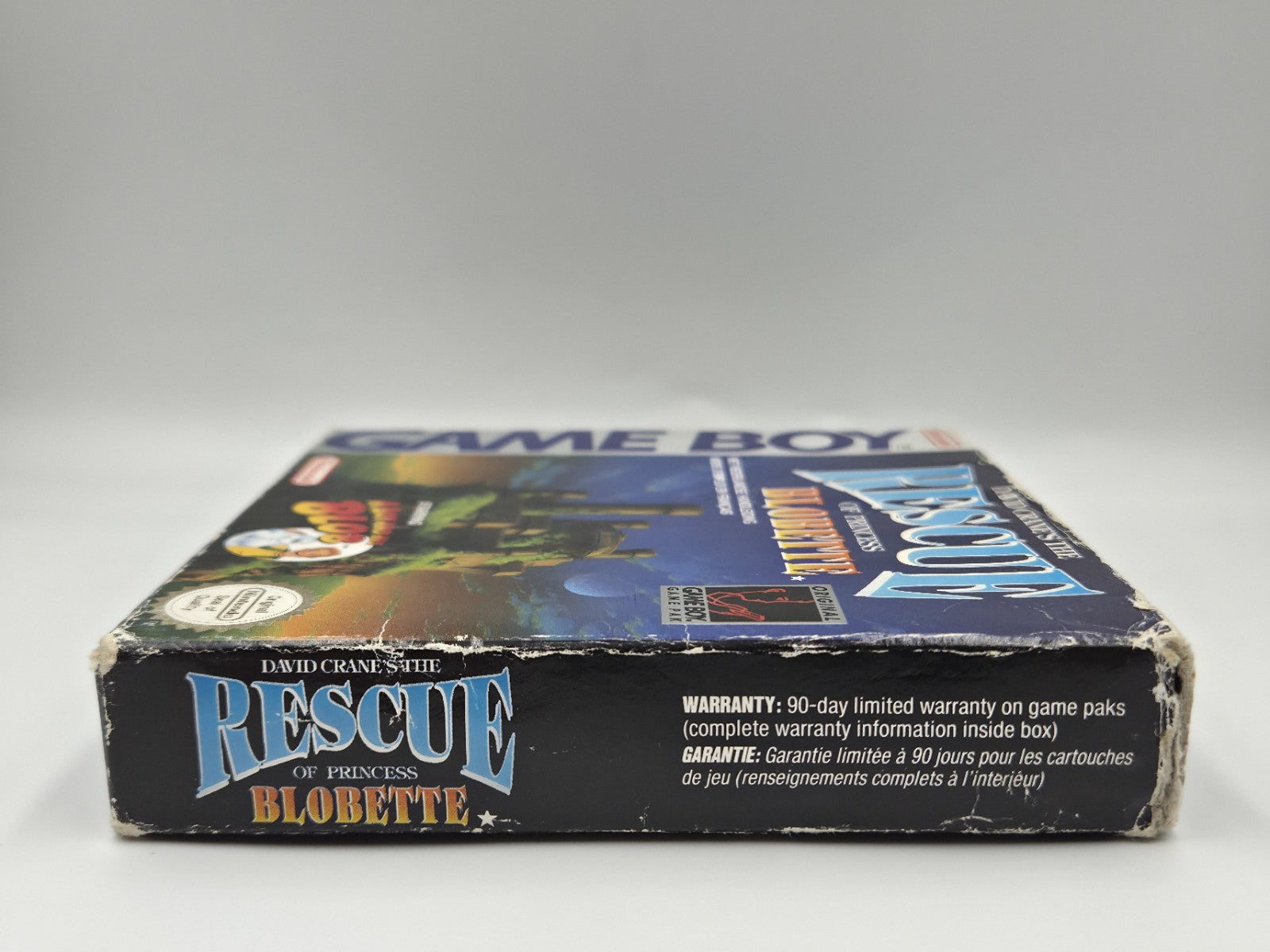 Game Boy Classic Spiel Rescue of Princess Blobette mit OVP und Anleitung FAH