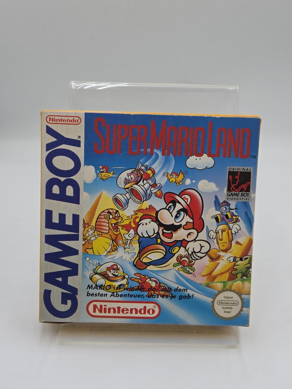 Nintendo Game Boy  Spiel Super Mario Land mit OVP und Anleitung NOE