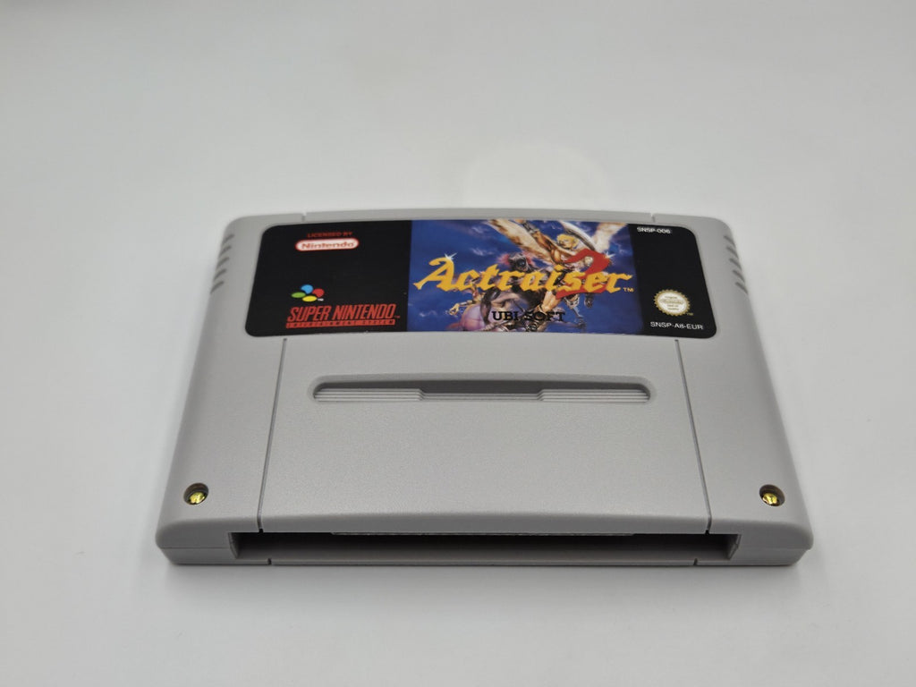 SNES Super Nintendo Spiel ActRaiser 2 mit OVP und Anleitung + Poster EUR